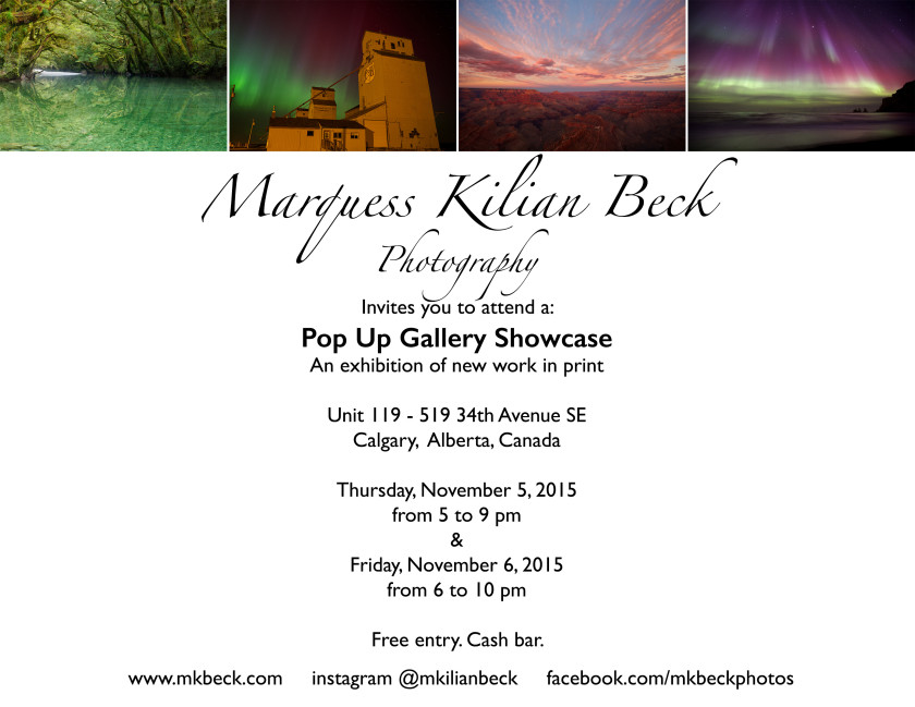 Calgary Pop-Up Gallery